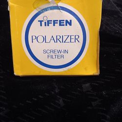 TIFFEN CIRCULAR POLARIZER SCREW-IN FILTER 72MM