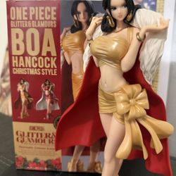 ONE PIECE Figure- Banpresto Glitter & Glamours Boa Hancock Christmas Style A