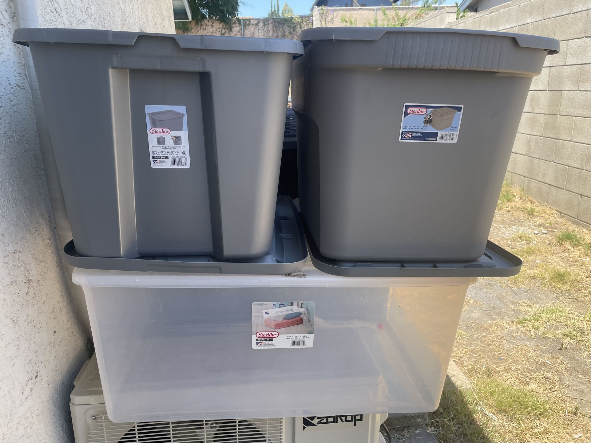 2 Large & 6 Medium + 4 Small TOTES!!