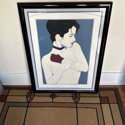 Patrick Nagel Serigraph Print