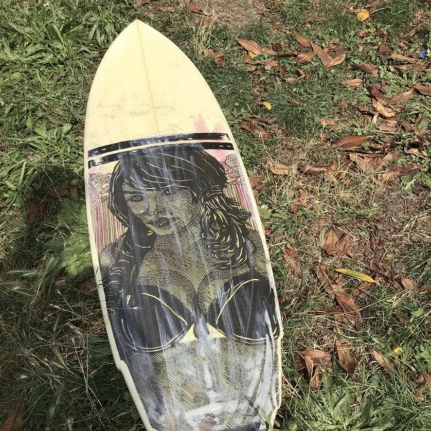 Foote Surf Board - Shaped In Washington