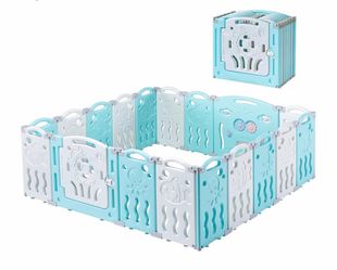 Baby Playpen 22 Panels Foldable
