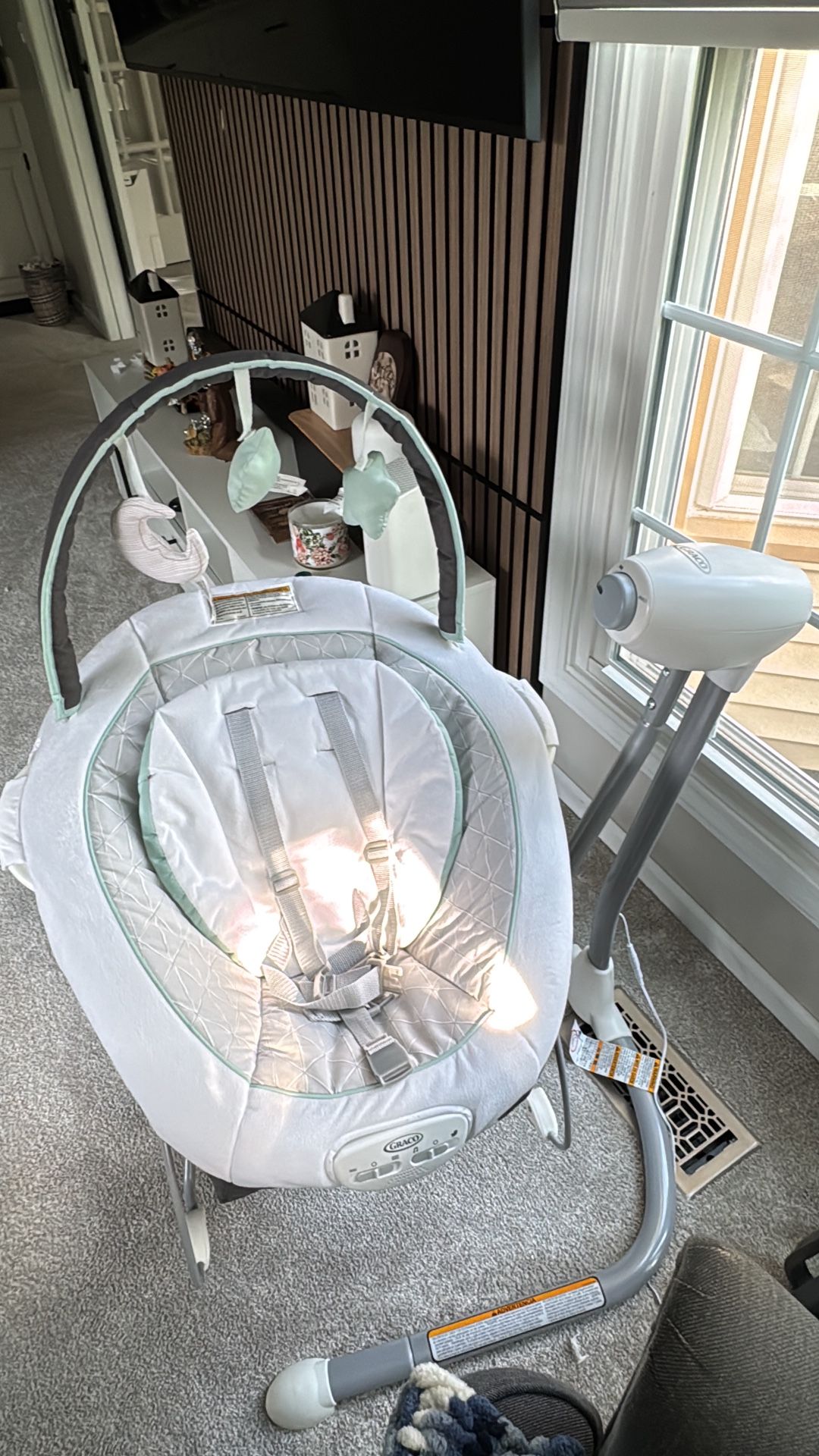 โจ Graco Soothe โn Sway LX Baby Swing & Bouncer - Barely Used! Like New โจ