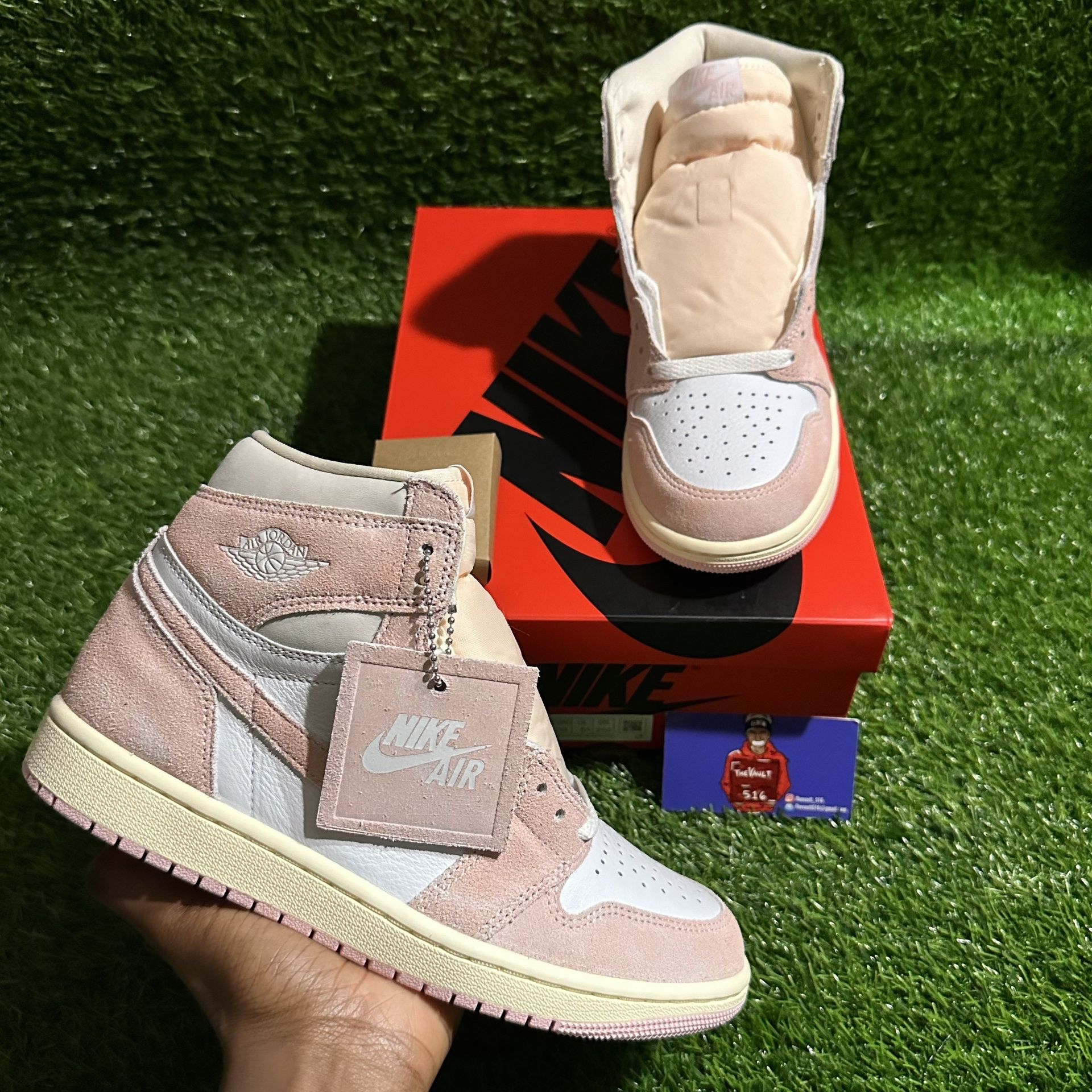 2023 Air Jordan 1 Retro High OG “Washed Pink” SIZE 8W for Sale in