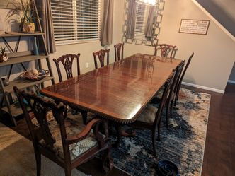Dining room table.