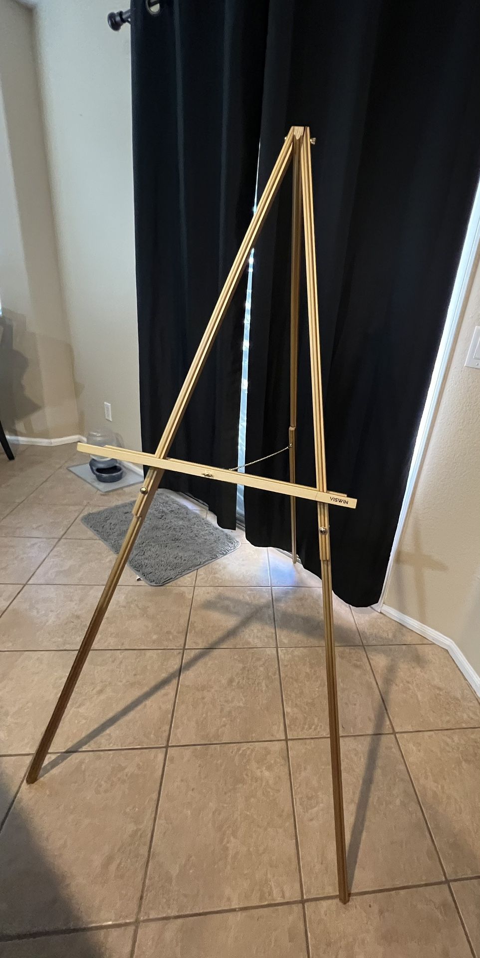 Gold Wood Easel