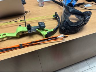 Crossbow and mask