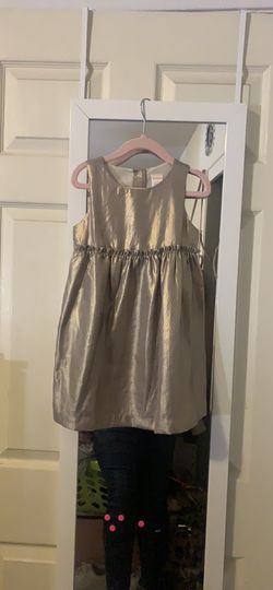 Gymboree gold dress