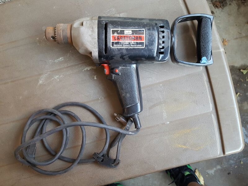 Craftsman 1/2 Inch Corded Electric Drill, Variable Speed, Reversible 315-10280