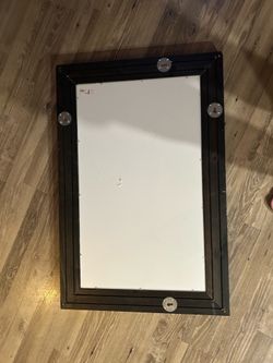 Black IKEA mirror