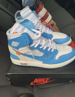 Size 12 UNC off white jordan 1s
