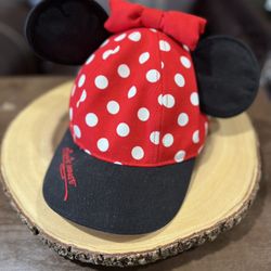 DISNEY PARKS DISNEYLAND MINNIE MOUSE CAP 