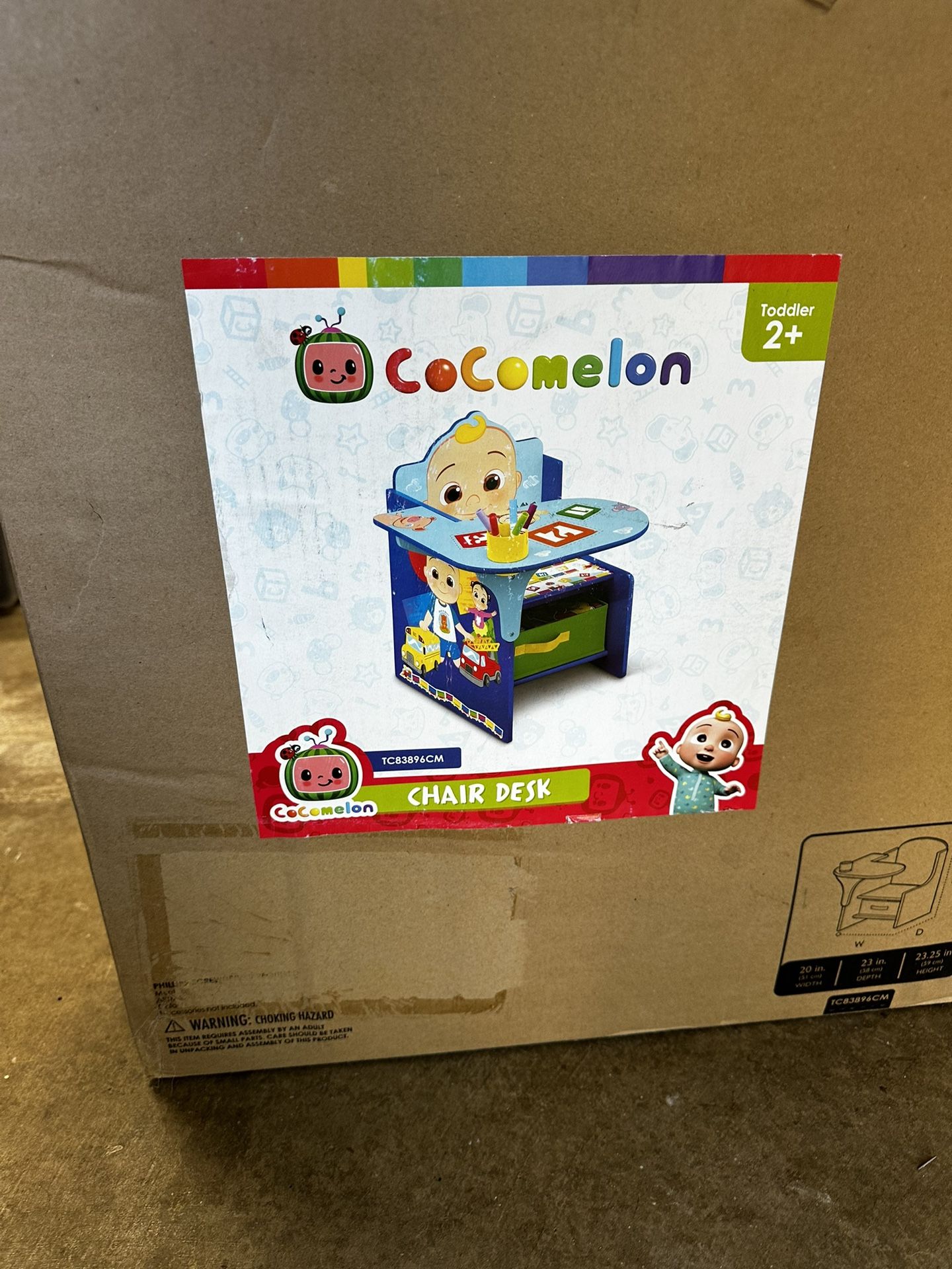 Cocomelon Toddler Chair-New In Box