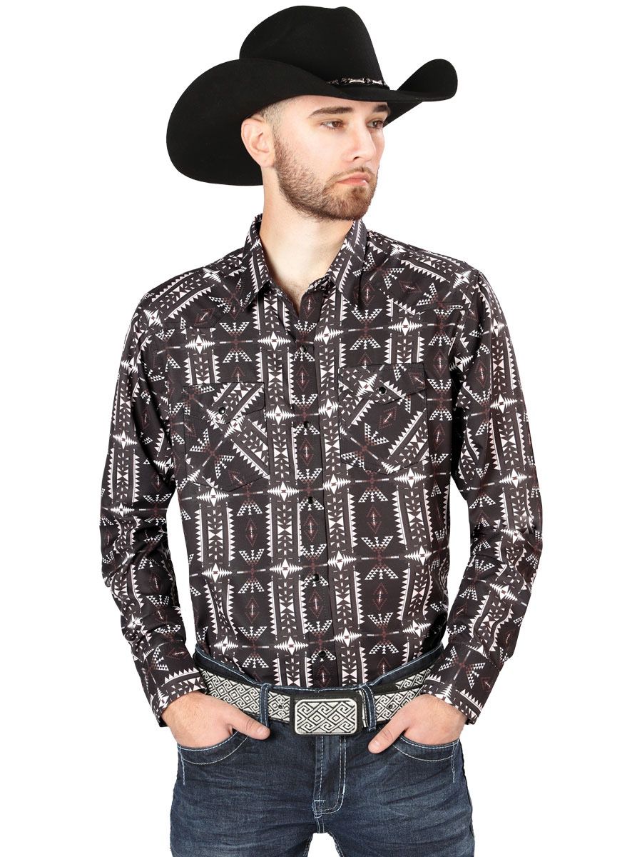 Cowboy Shirt Long Sleeve El General - Camisa Vaquera Manga Larga El General