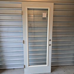 Glass Exterior Door 32 x 80