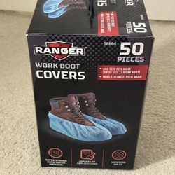 NEW Ranger Work Boot / Shoe Covers, 50 Pack
