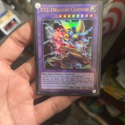 Xyz Dragon Cannon Yugioh Card
