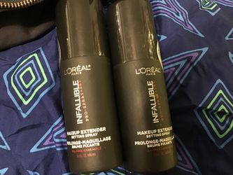 New L’Oréal infallible pro setting spray