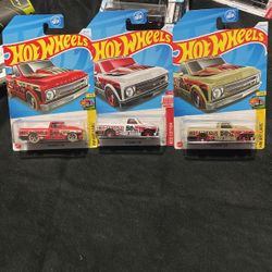Hot Wheels Chevy C10’s