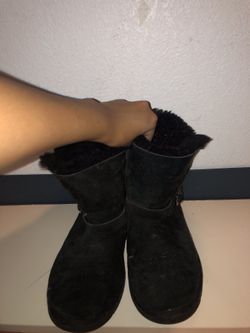 Faux fur Black boots