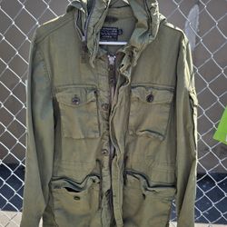 J crew military jacket size medium