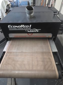 Vastex EconoRed I Dual-Chamber Screen Printing Conveyor Dryer