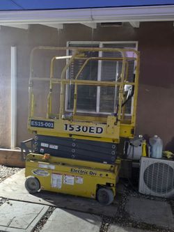 GMG 15' scissor lift