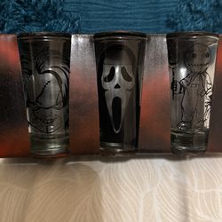 Horror shot glasses 