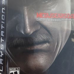 Metal Gear Solid 4 For Ps3