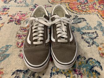 Vans Old Skool Gray 7.5 men 9 women