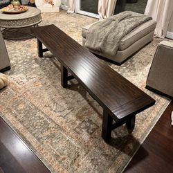 PB Benchwright Dining Bench 86”
