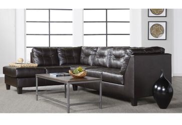 🇺🇸HUGE Blowout Furniture Sale!🇺🇸 Brand New Dark Brown Faux Leather Sectional! $50 Down Takes It Home Today!