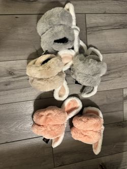 Cozy Bunny Ear Muffs 