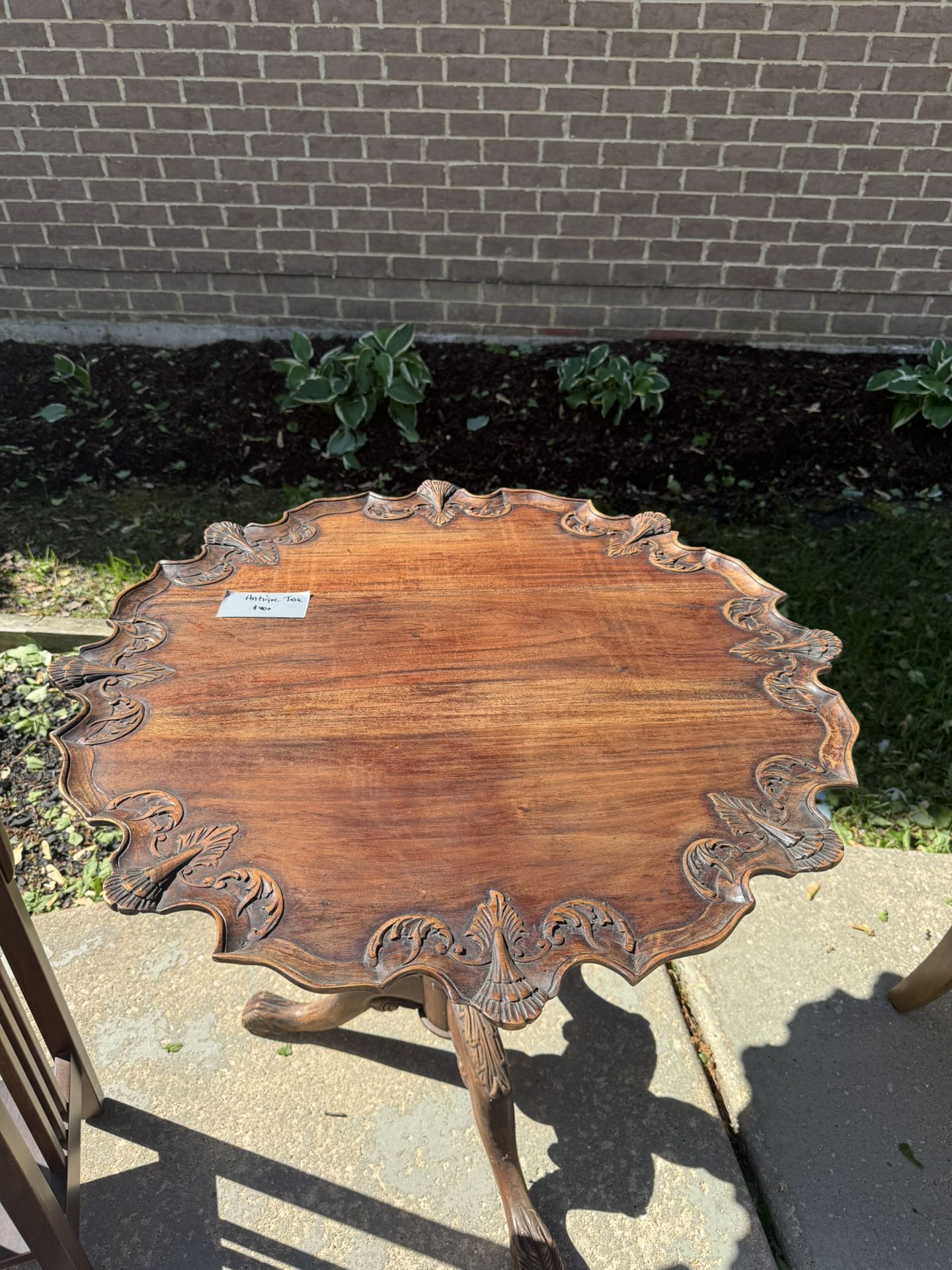Antique Pie Tilt Table