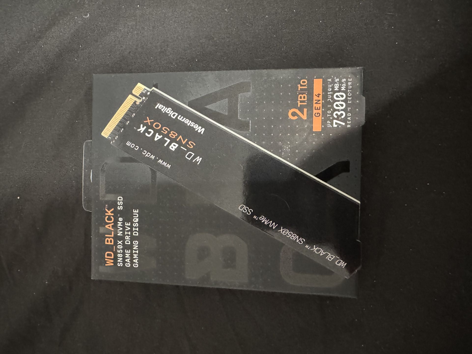 WD black Internal SSD 