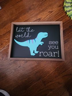 Dino Picture Frame