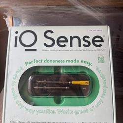 IQ Sense Smart Wireless Meat Thermometer – 2 Probes, WiFi Unlimited Range, 1000°F