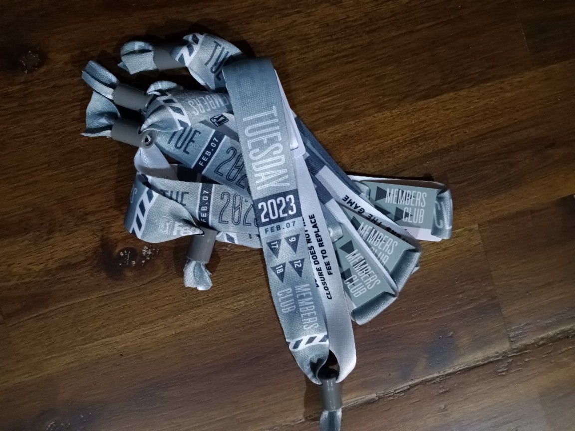 Members Club Tuesday Wristbands Tickets Phoenix Open Waste Management