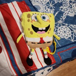 Sponge Bob Plush Back Pack