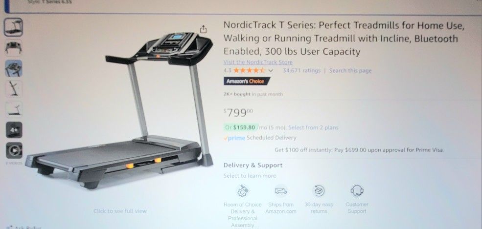 NordicTrack T-series