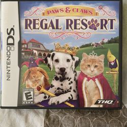 Paws & Claws: REGAL RESORT (Nintendo DS, 2DS, 3DS)