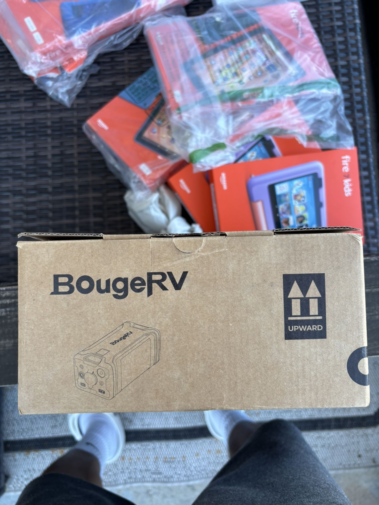 BougeRv Portable Power Station For Refrigerator