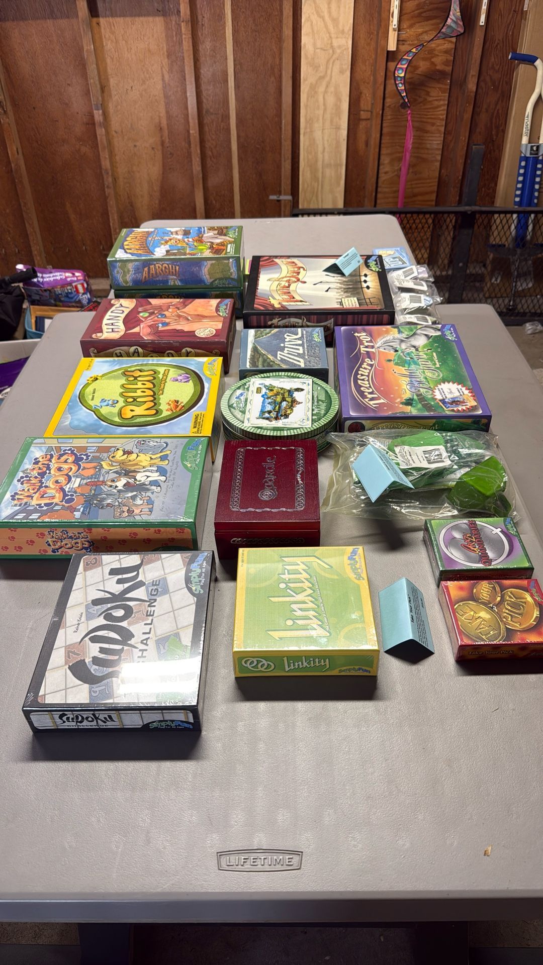 Unopened Board Games