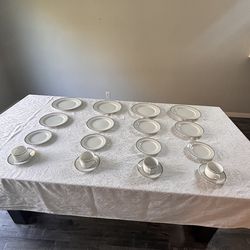 Bernardaud Limoges “Gemme Vert” Fine China Set – 20 Pieces, Service for 4