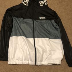 Victoria Secret Pink lined windbreaker