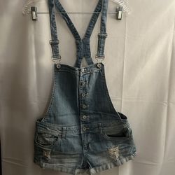 almost famous Women’s Denim Overalls Size 7