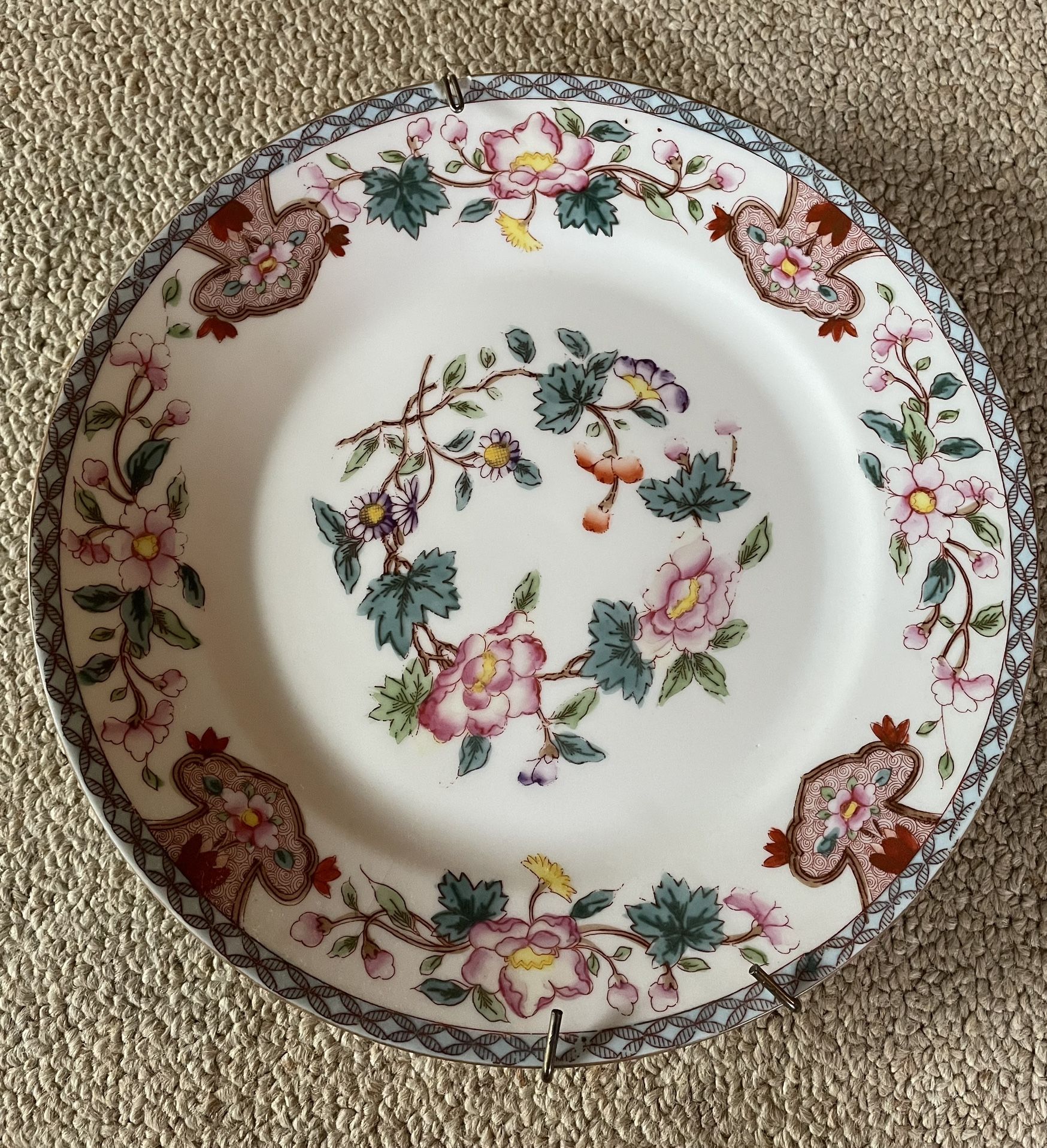 Noritake Nippon Flower Hanging Plate