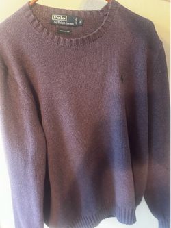 Vintage purple Ralph Lauren sweater size large