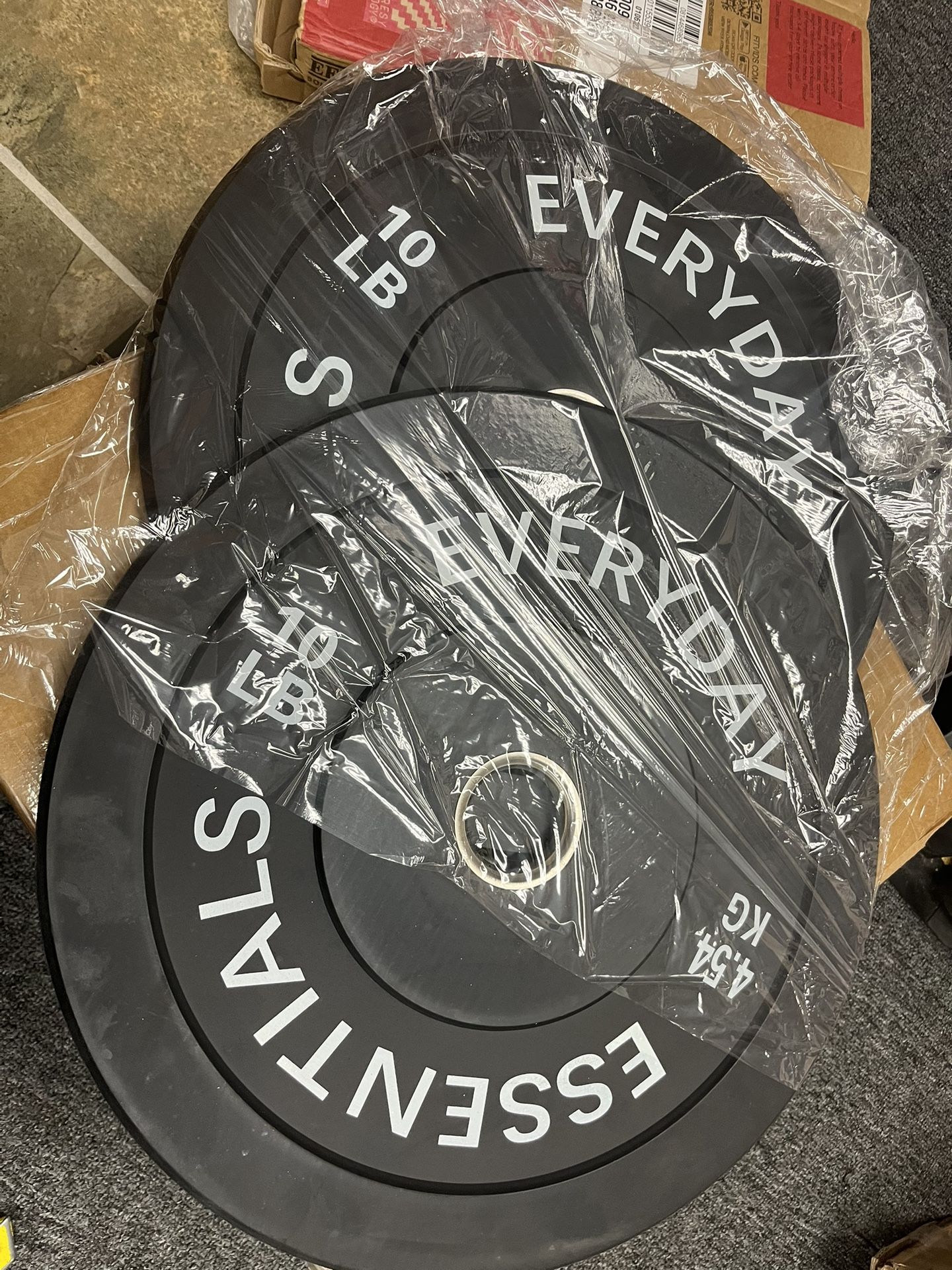 BRAND NEW - Set of 2 - 10 lbs - BalanceFrom Olympic Bumper Plate Weight Plate