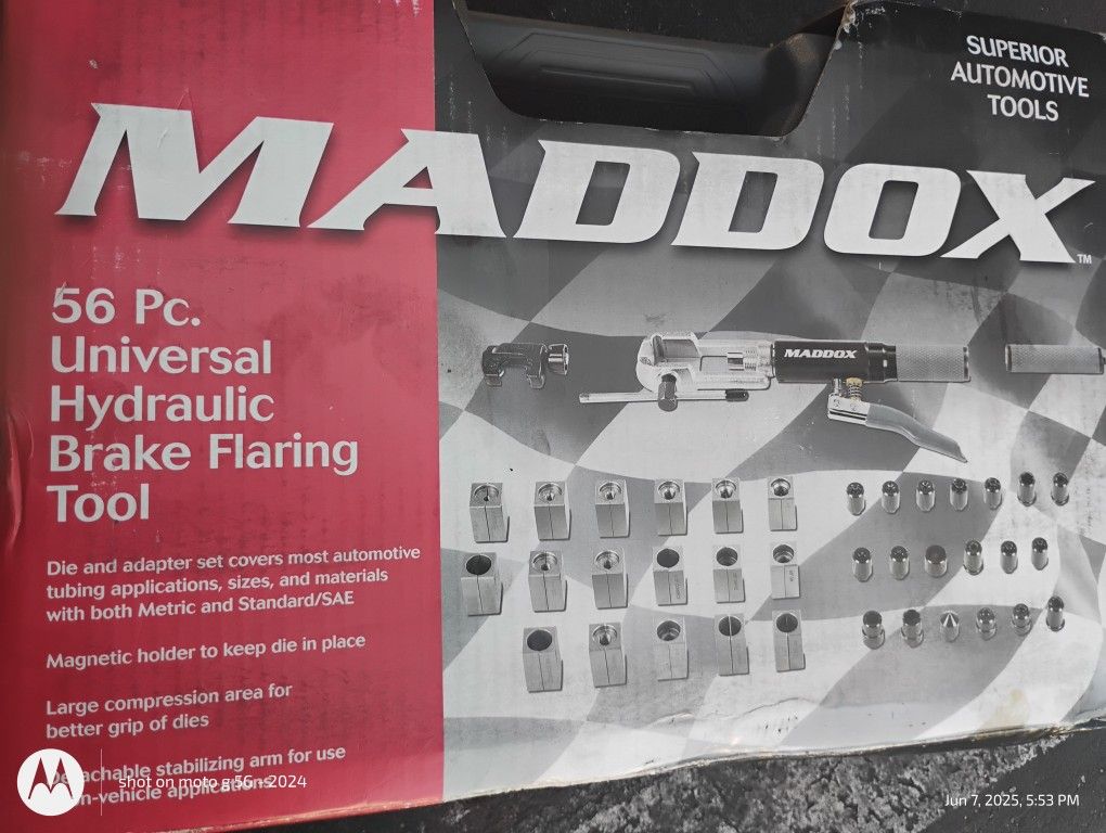 56 PC Universal Hydraulic Brake Flaring Tool